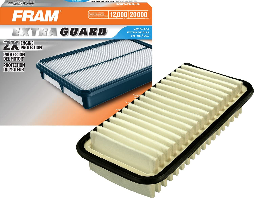 Extra Guard CA9115 Replacement Engine Air Filter for Select Toyota, Scion and International Models, Provides up to 12 Months or 12,000 Miles Filter Protection