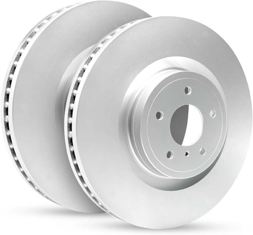 R1 Concepts Front Brake Rotor Kit |Brake Rotors| Brake Disc|Fits 2008-2019 Pontiac Vibe; Scion Xd; Toyota Corolla, Matrix