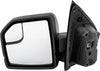 Kool Vue Mirror Compatible with 2015-2020 Ford F-150 Driver Side with Manual Folding, Power Glass, with Blind Spot Glass - FO1320522