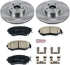KOE6082 Autospecialty Front Replacement Brake Kit-Oe Brake Rotors & Ceramic Brake Pads