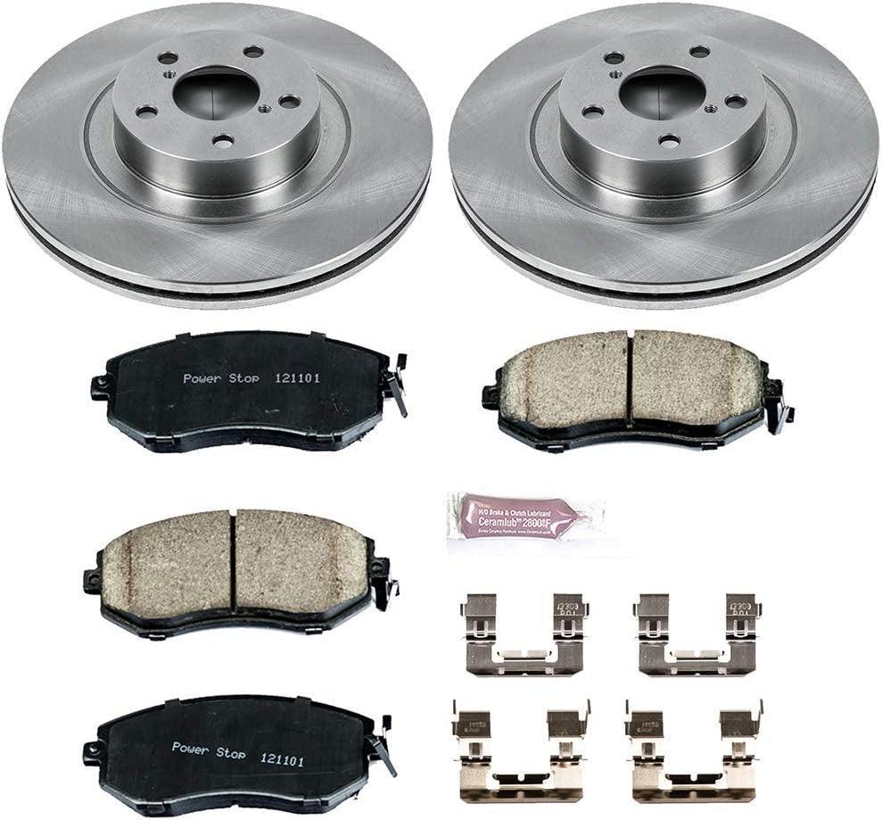 KOE6082 Autospecialty Front Replacement Brake Kit-Oe Brake Rotors & Ceramic Brake Pads