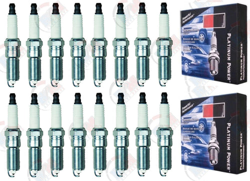 CHAMPION PLATINUM POWER Spark Plugs Set of 16 for 2006-2008 Dodge Charger 5.7L