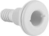 Thru Hull Bilge Fitting, 1In Nylon Plastic Marine Thru Hull Bilge Pump Hose Aerator Fitting for Boat Yacht Sail RV Camper Van