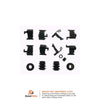 Disc Brake Hardware Kit for Explorer, Flex, Police Interceptor Sedan+More H5862Q