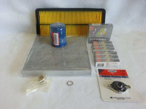 Tune-Up-Kit- NGK Spark Plug Filter Kit 2008-2012 Honda Accord 3.5L V6
