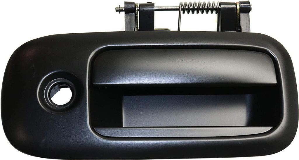 Rear, Passenger Side Exterior Door Handle Compatible with 2014-2020 Chevrolet Silverado 1500, Chevrolet Express 4500, Fits 2010-2014 Chevrolet Express 1500