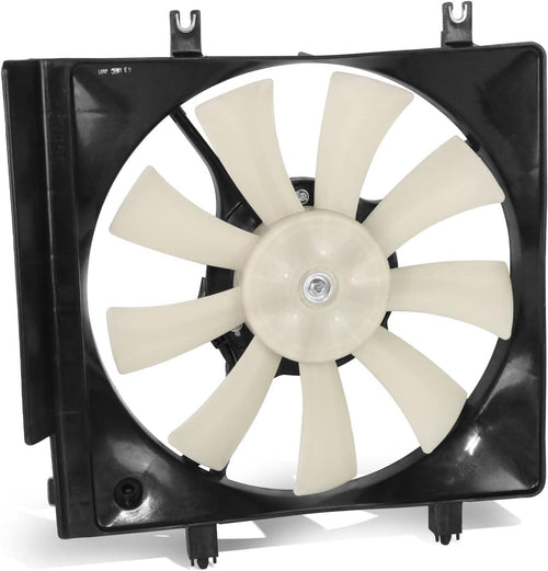 Factory Style A/C Condenser Fan Assembly Compatible with 01-04 Subaru Outback 3.0L,OEM-RF-0937