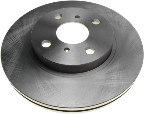 980201R Professional Grade Disc Brake Rotor, Silver, 10.04