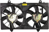 Factory Style Radiator Cooling Fan Assembly Compatible with 07-12 Nissan Sentra 2.0L,OEM-RF-0878
