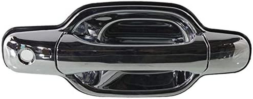 Exterior Door Handle Set Compatible with 2004-2012 Chevrolet Colorado, Fits 2004-2012 GMC Canyon, Fits 2007-2008 Isuzu I-290 Front and Rear, Driver and Passenger Side