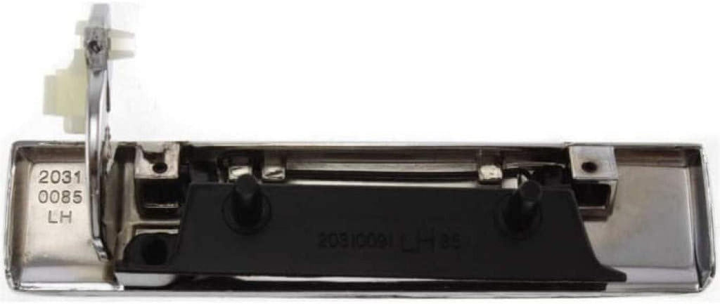for Oldsmobile Cutlass Ciera Exterior Door Handle Front or Rear Driver Side Chrome 1982-1996 | Trim: All Submodels | GM1322101 | 20332645