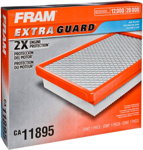 Extra Guard CA11895 Replacement Engine Air Filter for 2013-2022 Toyota (4.0L, 4-6L & 5.7L), Provides up to 12 Months or 12,000 Miles Filter Protection