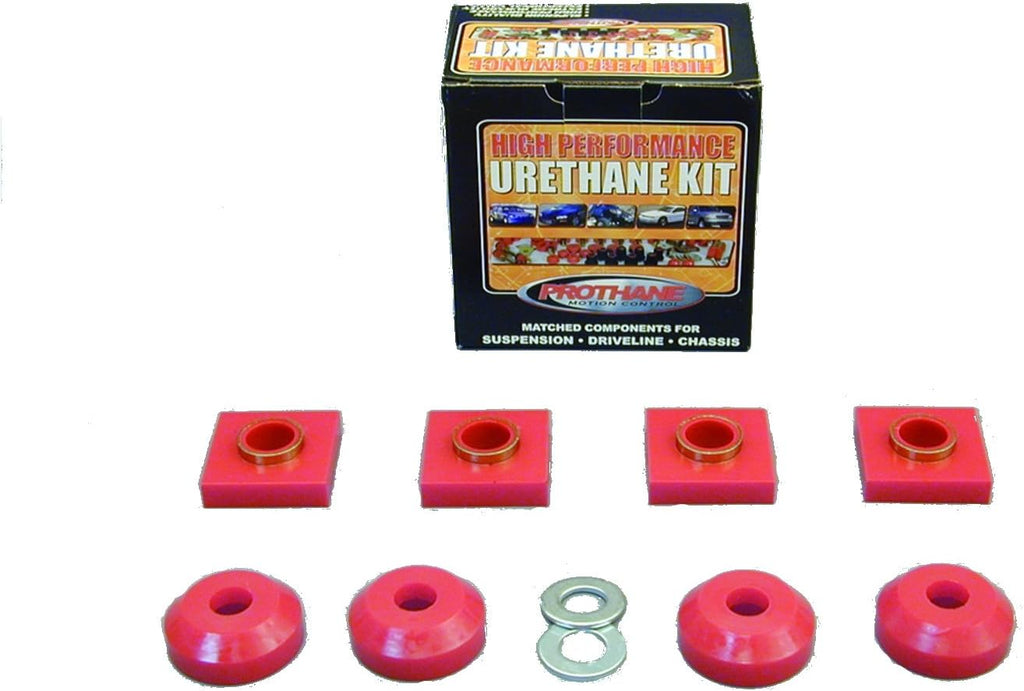 76 & Earlier Ford F150/250 Transfer Case Mounts - Red