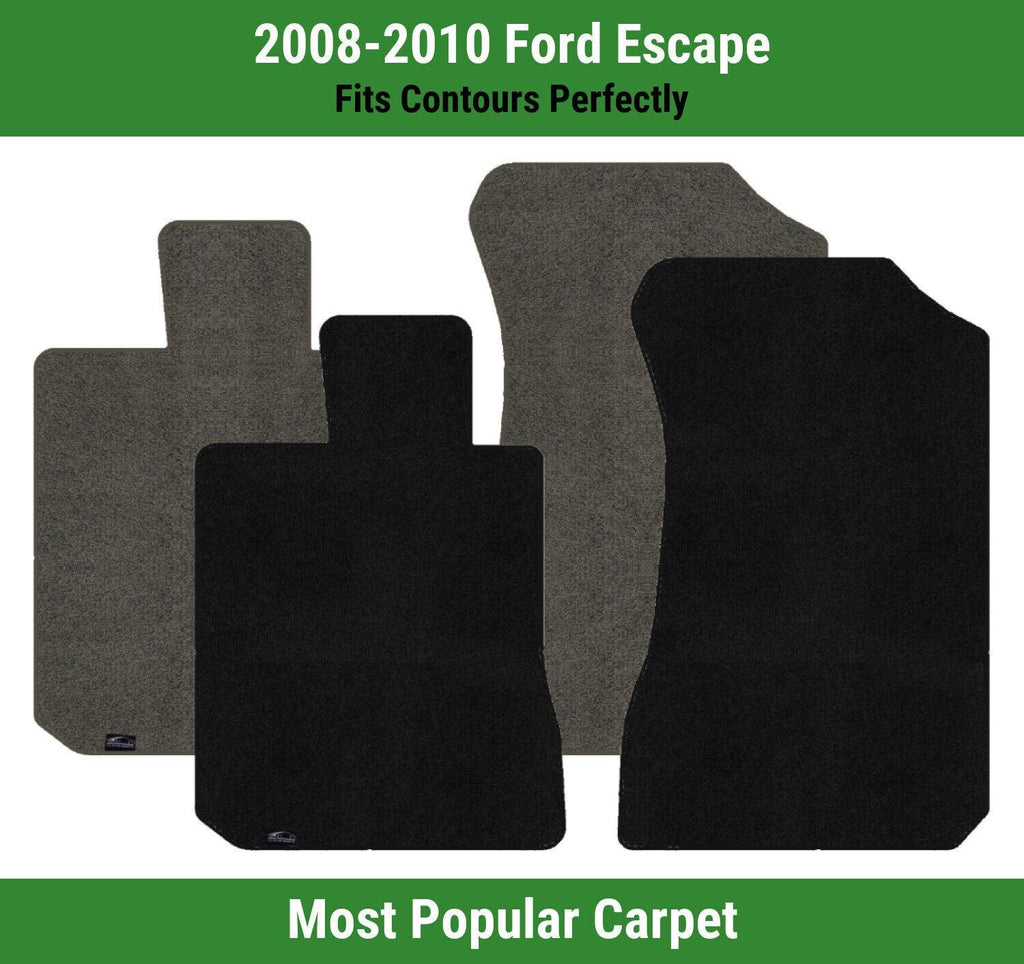 Lloyd Ultimat Front Row Carpet Mats for 2008-2010 Ford Escape