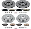 KOE5584 Autospecialty Front and Rear Replacement Brake Kit-Oe Brake Rotors & Ceramic Brake Pads