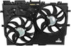 OEM-RF-0085 Factory Style Radiator Cooling Fan Assembly Cooling Efficiency Improved Direct Replacement [Compatible with 14-18 Ram Promaster 1500 2500 3500] Black