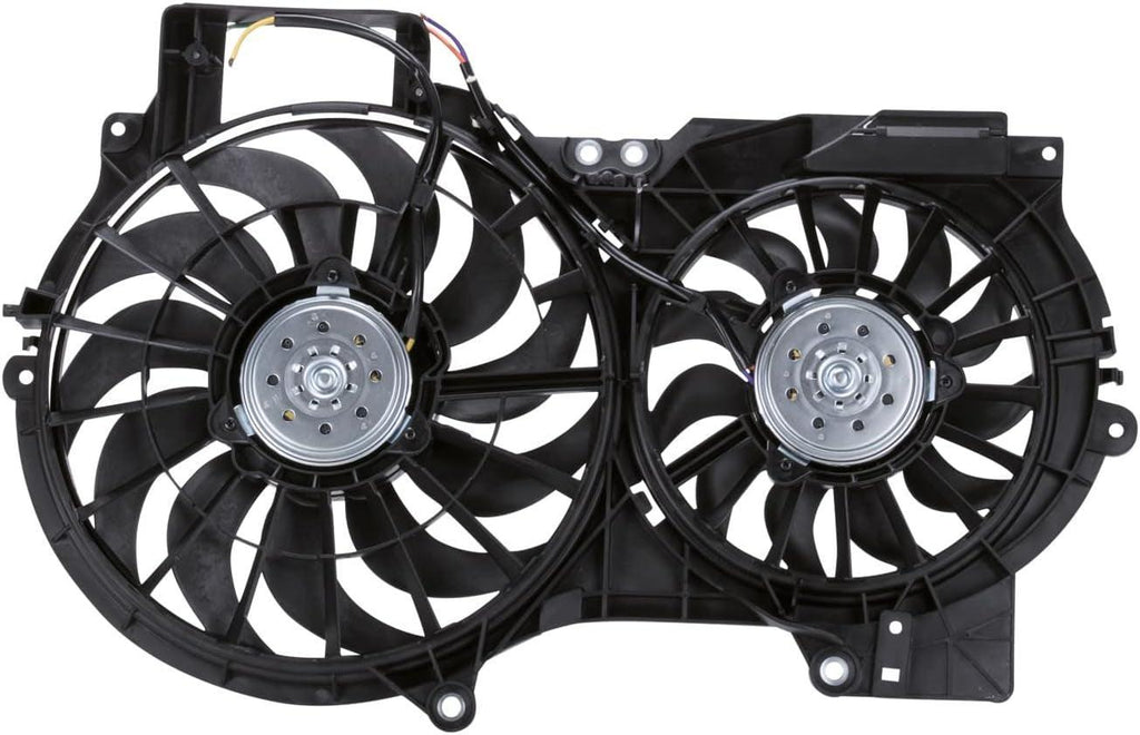 622710 Replacement Cooling Fan Assembly Compatible with Audi A6 , Black