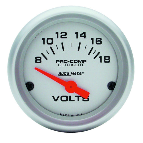 2-1/16 in. VOLTMETER 8-18V ULTRA-LITE - greatparts