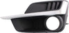 Fog Lamp Molding Compatible with 2015-2016 Subaru Impreza with Fog Lamp Hole Sedan/Wagon Passenger and Driver Side