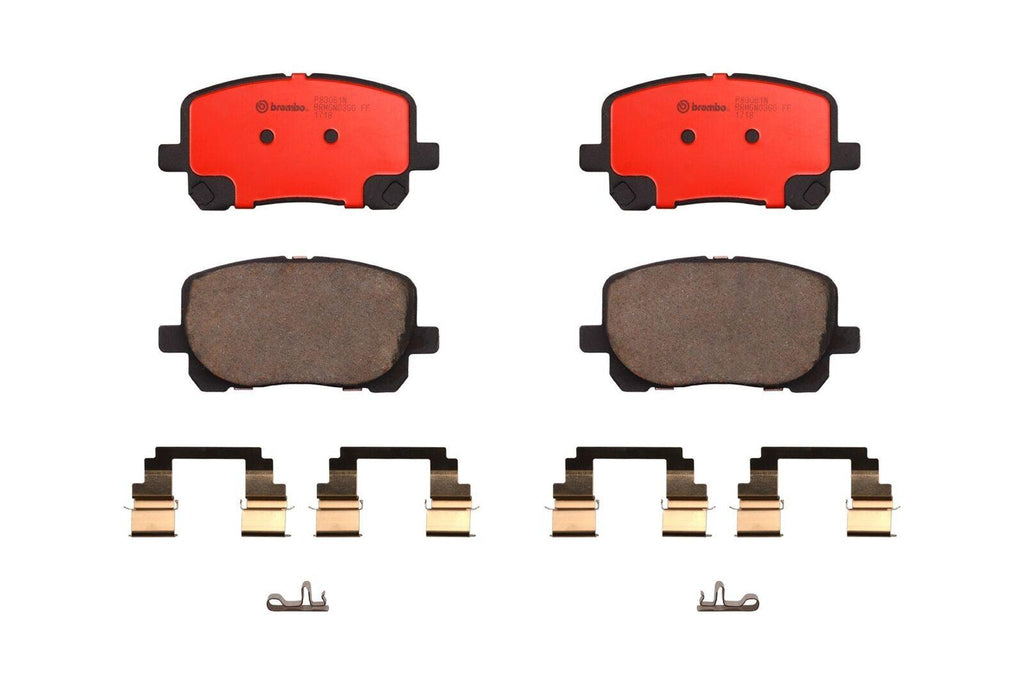 Brembo Front Disc Brake Pad Set for Vibe, Corolla, Matrix (P83061N)
