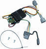 T-One® T-Connector Harness, 4-Way Flat, Compatible with Select Mercury Villager : Nissan Frontier, Quest,Black