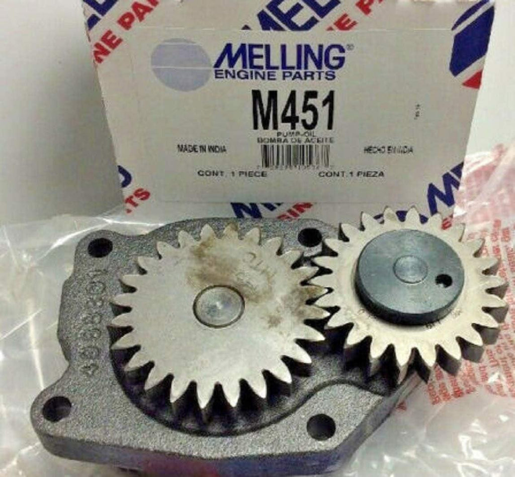 Melling M-451 Oil Pump Compatible with 2004-2018 Dodge Ram with 5.9L & 6.7L Cummins Turbo Diesel Engines OEM 4988801