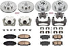 KCOE4101 Autospecialty 1-Click OE Replacement Brake Kit with Calipers