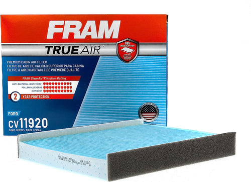 Automotive Replacement Trueair Cabin Air Filter for Car Passenger Compartment with Dual-Layered Filter (CV11920), 2 Pack