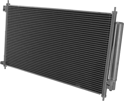 Air Conditioning A/C AC Condenser W/Receiver Drier for 12-15 Honda Civic Sedan