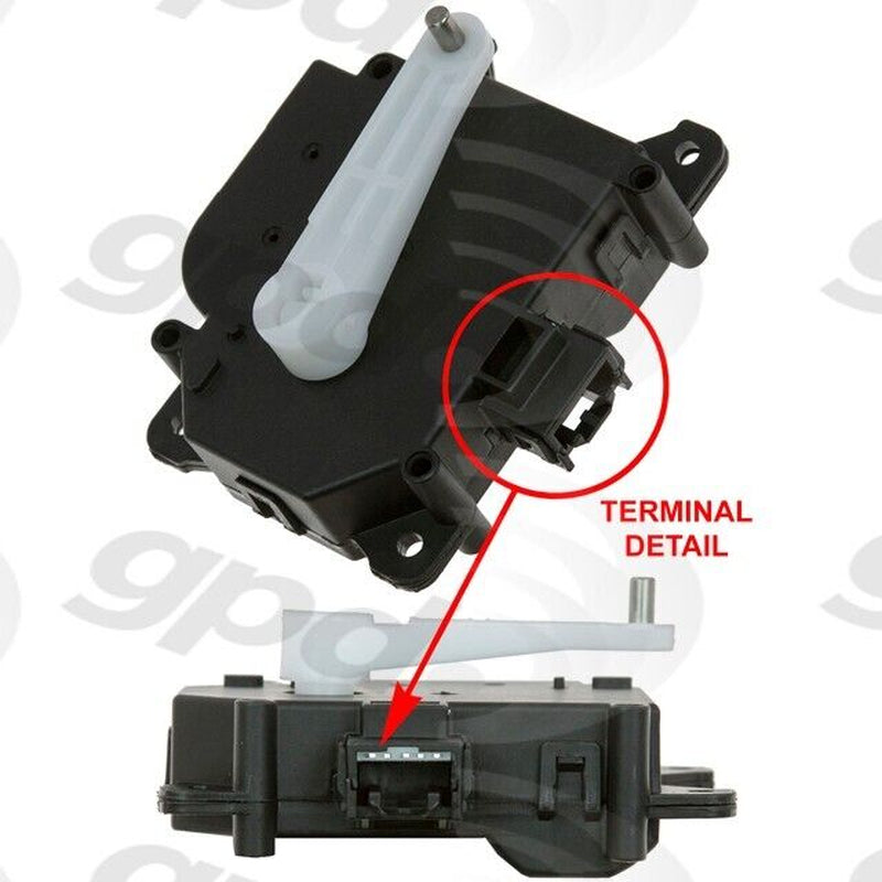 Global Parts HVAC Blend Door Actuator for Lucerne, DTS 1712321