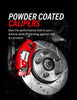 Rear S2976 Pair of High-Temp Red Powder Coated Calipers