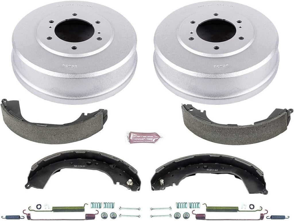 KOE15320DK Autospecialty Rear Replacement Brake Kit-Oe Brake Drums & Ceramic Brake Pads