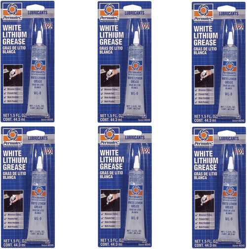 Permatex 80345 White Lithium Grease, 1.5 Oz.