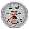 2-5/8 in. OIL PRESSURE 0-100 PSI ULTRA-LITE - greatparts