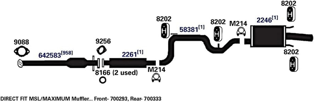 700293 Exhaust Muffler