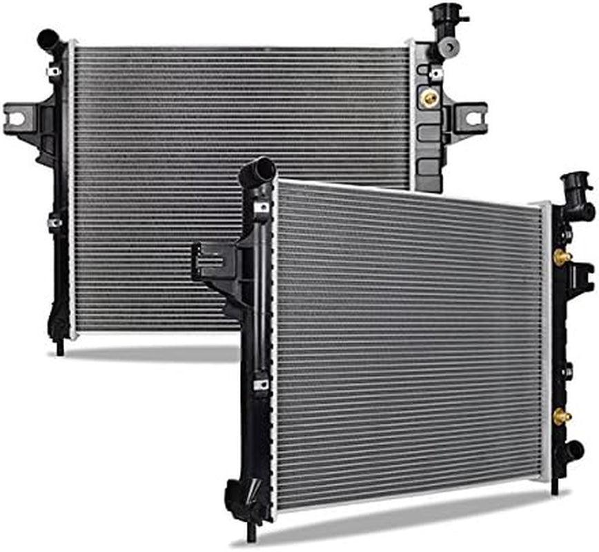 Plastic End-Tank Radiator Compatible with Jeep Grand Cherokee 2001-2004