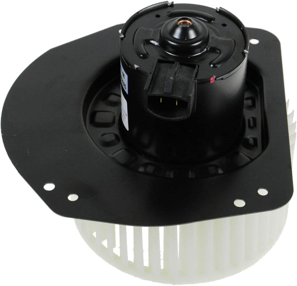 A/C AC Heater Blower Motor W/Fan Cage & Resistor Kit Compatible with Ford Lincoln Mercury