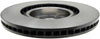 Gold 18A2711 Black Hat Front Driver Side Disc Brake Rotor