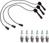 Denso Wire Set 5Mm & 6 Iridium Power Spark Plug 0.044 Kit for Mitsubishi 3.8L V6