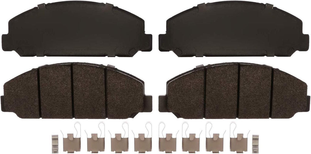 Gold 17D827MH Semi-Metallic Front Disc Brake Pad Set