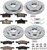 KOE1934 Autospecialty Front and Rear Replacement Brake Kit-Oe Brake Rotors & Ceramic Brake Pads