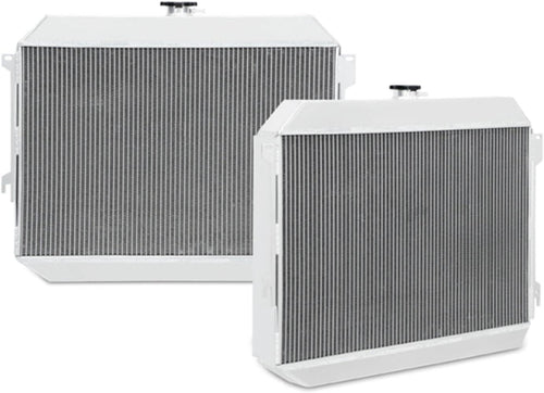 MMRAD-CHABB-7026X X-Line Performance Aluminum Radiator Compatible with Dodge Charger Challenger 1968-1973 Silver