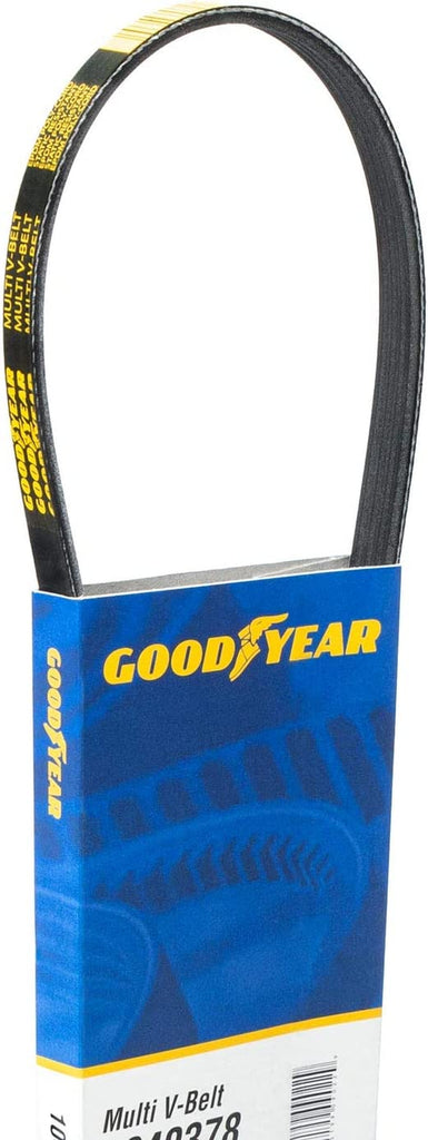 Goodyear Belts 1040345 Serpentine Belt, 4-Rib, 34.5" Length