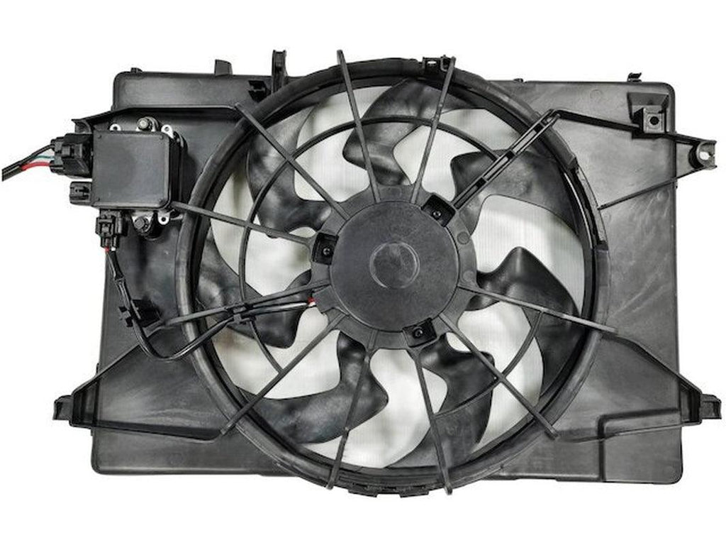 Radiator Fan Assembly - Compatible with 2017 - 2022 Kia Niro Sport Utility 1.6L 4-Cylinder 2018 2019 2020 2021