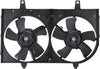 TYC 620710 Dual Radiator and Condenser Fan Assembly Fits 2003 Nissan Maxima