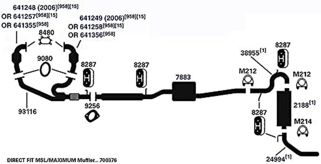 700376 Exhaust Muffler