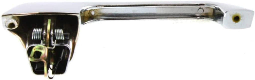 for Chevy K10 Exterior Door Handle Front or Rear Driver Side Chrome 1978-1986 | with Key Hole | Trim: Custom Deluxe/Scottsdale/Cheyenne | GM1310104 | 6272581