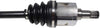 NCV12509 CV Axle Shaft Assembly - Right Front (Passenger Side)