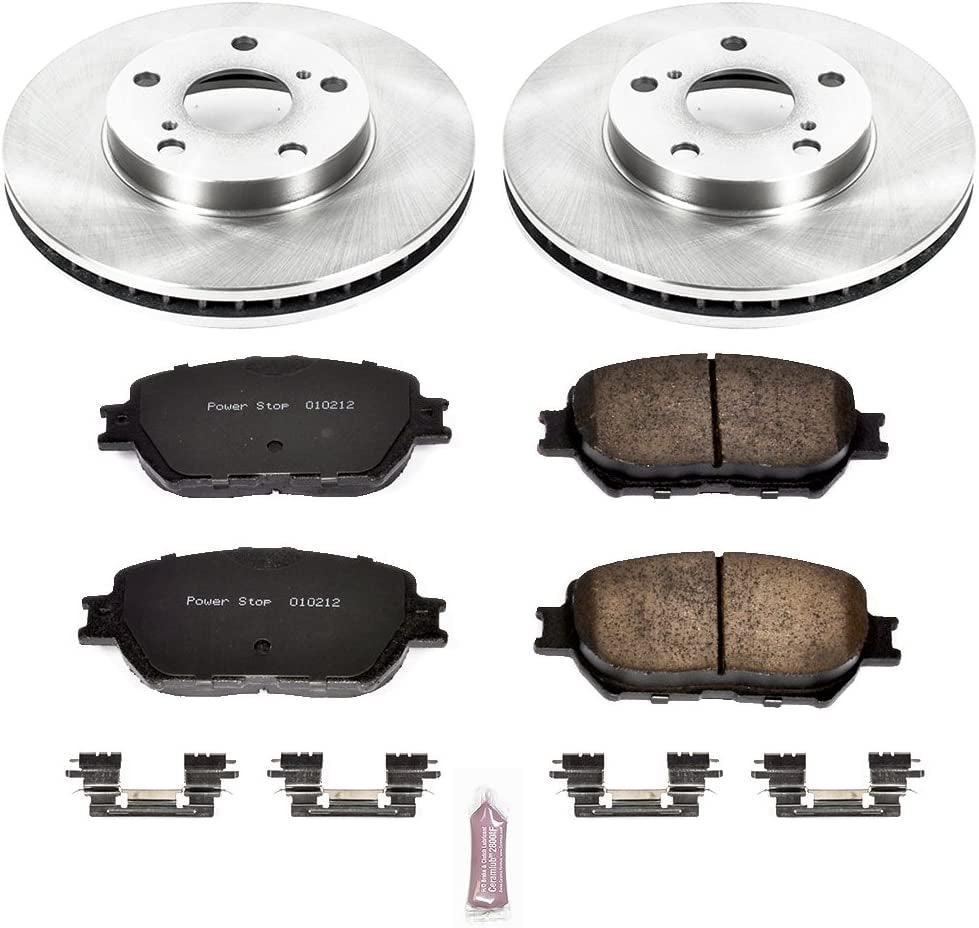 KOE1064 Autospecialty Front Replacement Brake Kit-Oe Brake Rotors & Ceramic Brake Pads