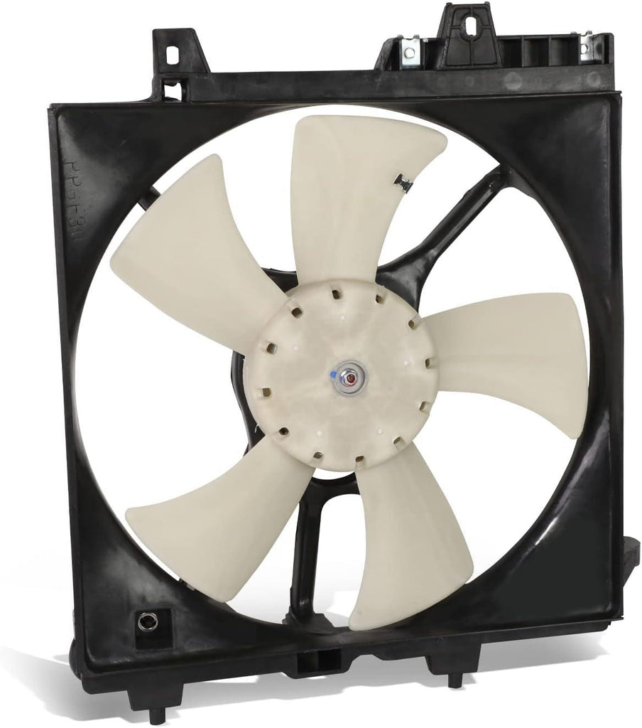 Factory Style A/C Condenser Fan Assembly Compatible with 93-96 Subaru Impreza,Oem-Rf-0928